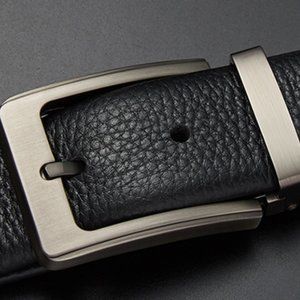 Men's belt cowhide belt men's all-match